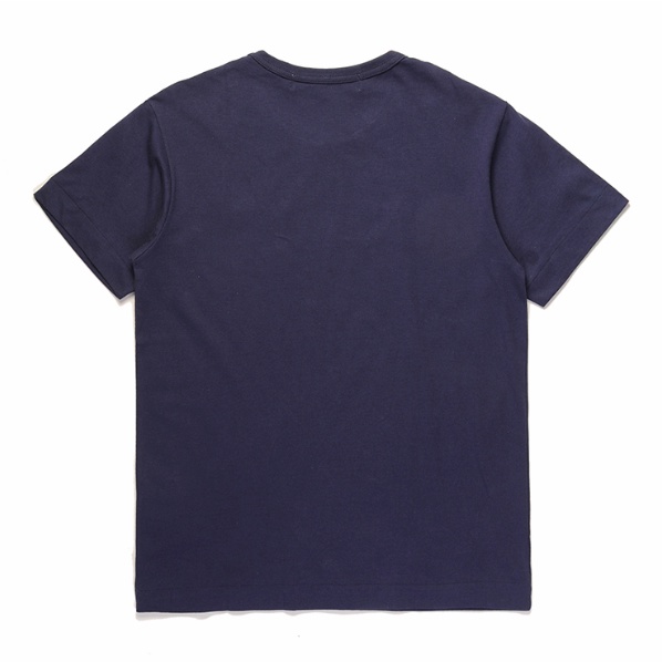 Phong cách Nhật Bản play comme des garcons CDG Mới Áo Thun Tay Ngắn In Hình Trẻ Trung Cho Nam Nữ