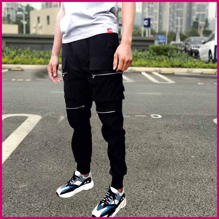 ❤️ BỎ SỈ UNISEX ❤️ QUẦN JOGGER KAKI, QUẦN DÀI TÚI HỘP PHỐI Khóa GỐI Nam Nữ CÓ SIZE