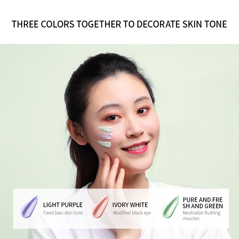 Kem Lót SNEFE 3 Trong 1 Hỗ Trợ Che Khuyết Điểm Dưỡng Ẩm Làm Sáng Da Chống Dính 40g | BigBuy360 - bigbuy360.vn