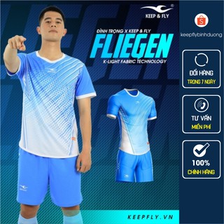 Bộ quần áo bóng đá fliegen - đình trọng x keep & fly