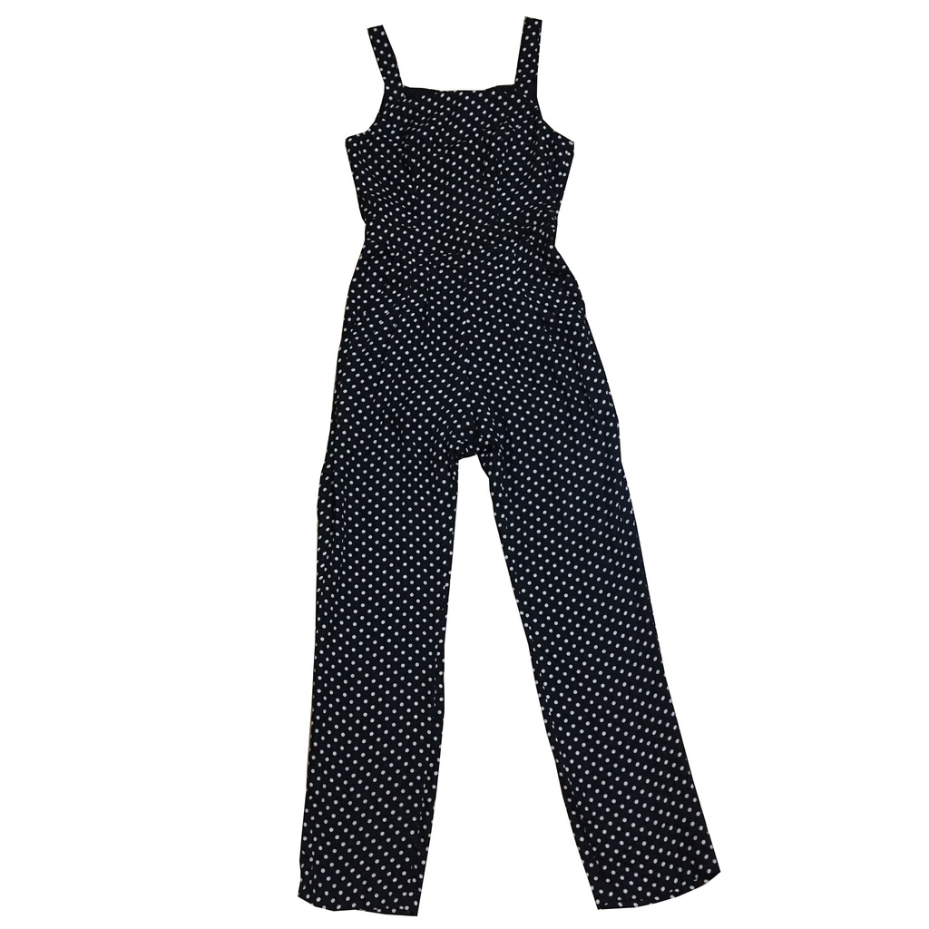 Jumpsuit Dáng Dài Chấm Bi Hàng Thiết Kế Cao Cấp Đẹp Từng Chi Tiết 40-45kg