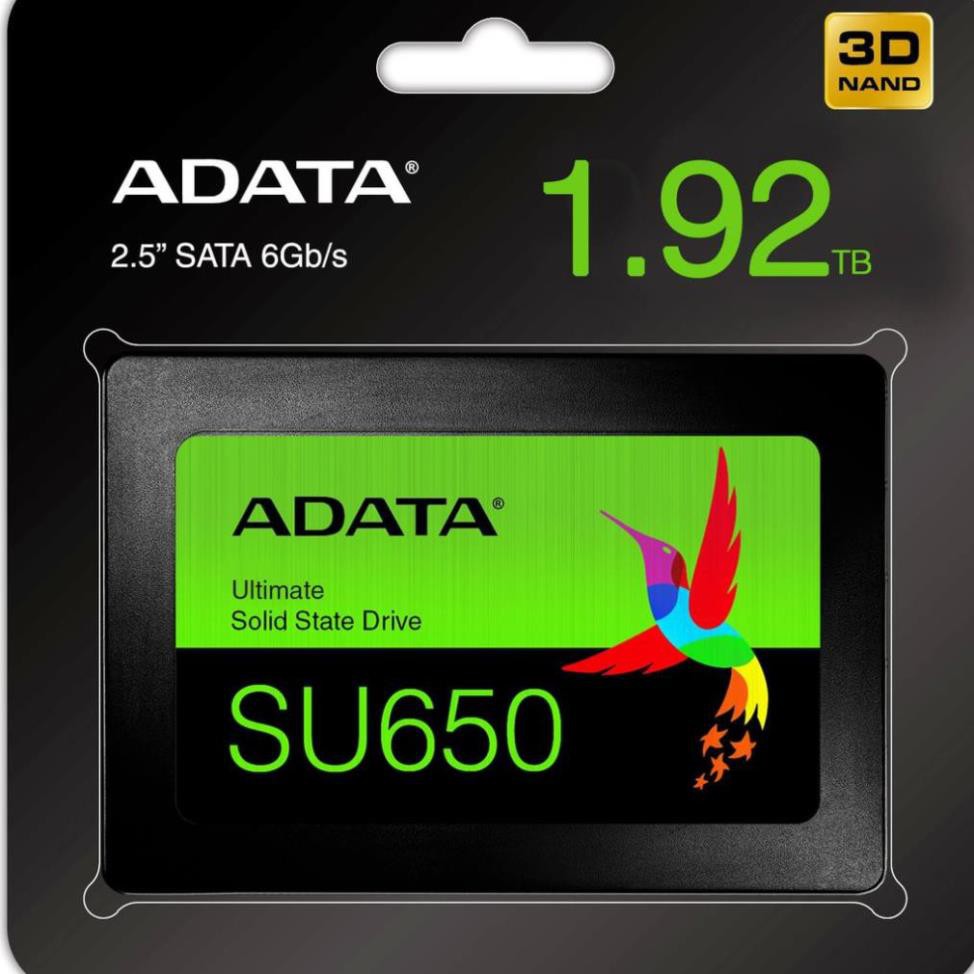 Ổ cứng SSD 2,5" ADATA SU650 - Bảo hành 36 tháng chính hãng
