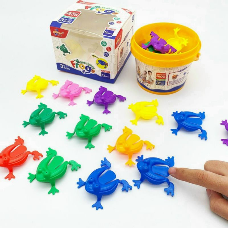 Bộ Đồ Chơi 12 Con Ếch Nhảy