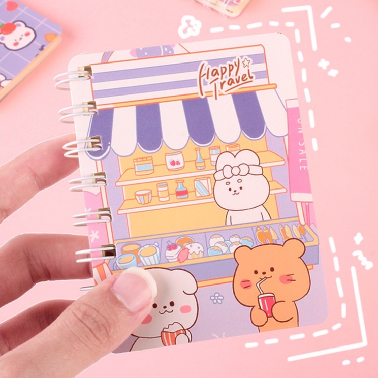Sổ A7 Thú Cưng Có Dòng Kẻ