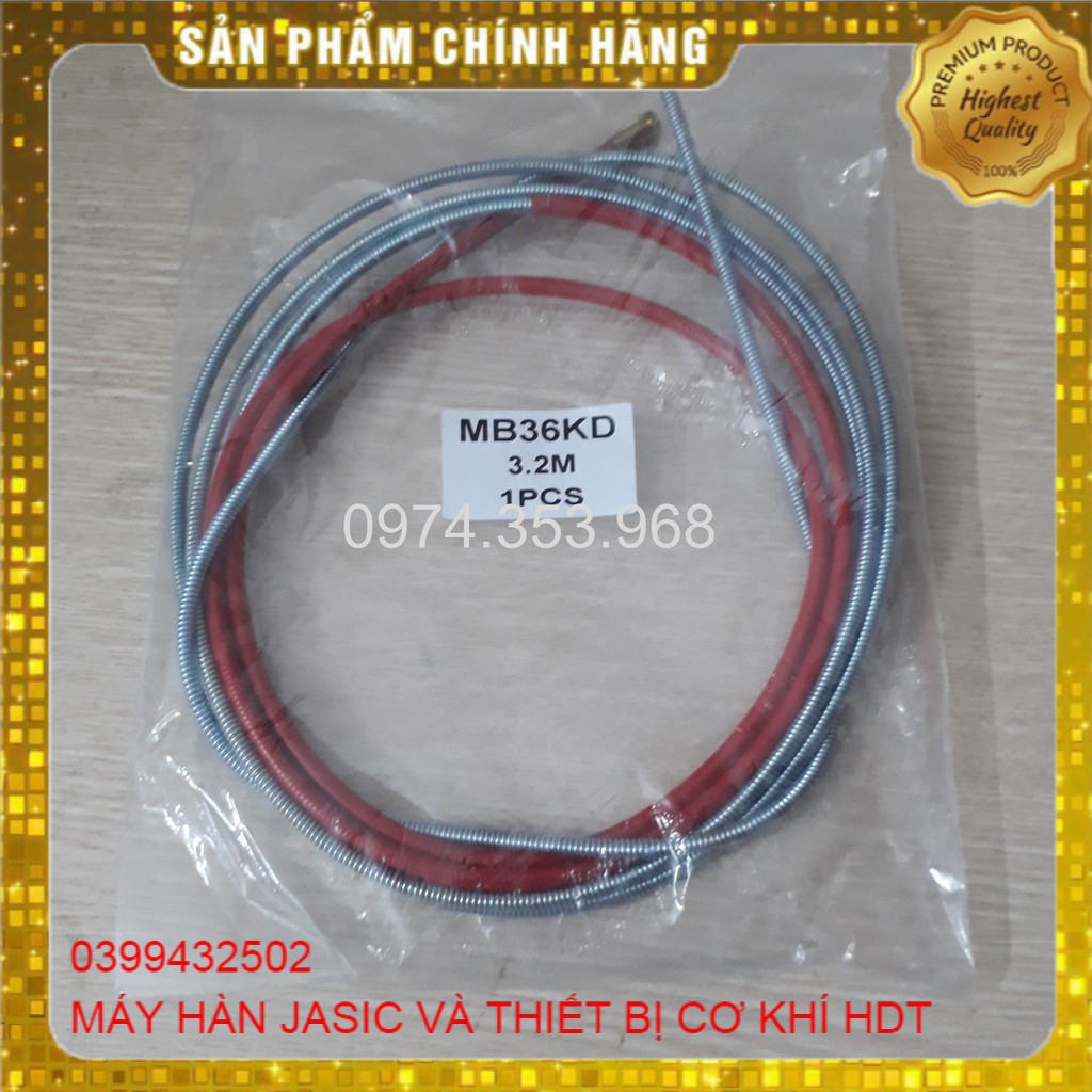 Ruột gà MB36KD 3 mét - Ruột gà cho súng hàn mig 36KD-24KD-25AK-T200 dài 3 mét ĐẠI LÝ HDT