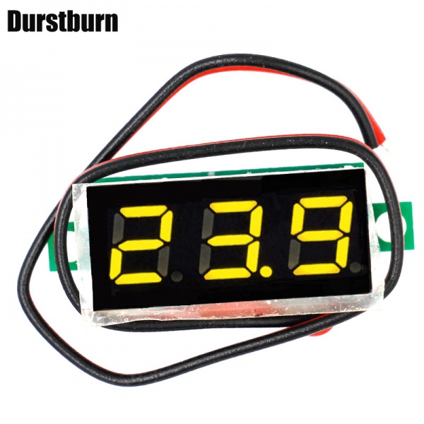 Vôn Kế Kỹ Thuật Số Mini 0.28 Inch 2.5V-40V