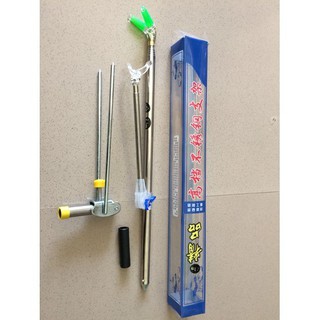 Chống cần câu tay inox 2m1 chống cần đơn,cây đơn câu đài