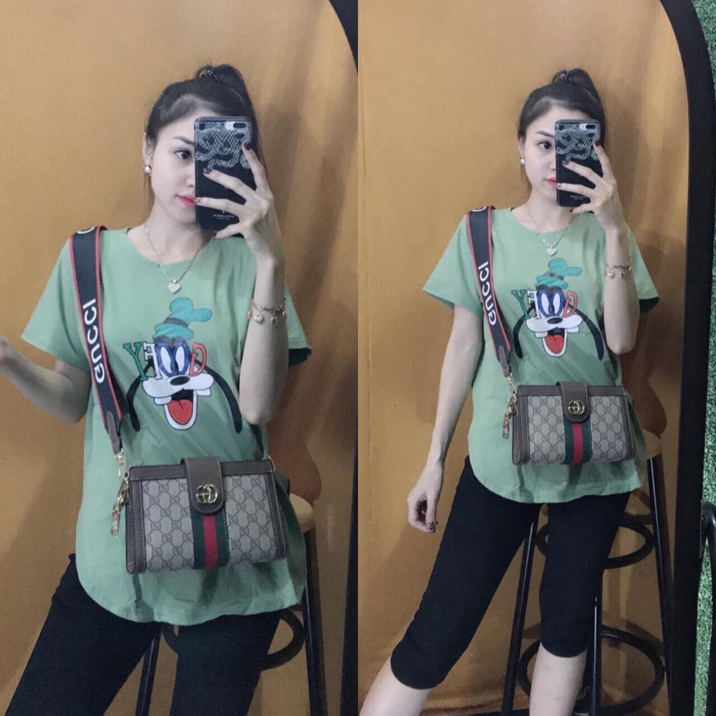 [Ảnh thật tự chụp] Đồ bộ thun cotton nữ quần ngang gối | BigBuy360 - bigbuy360.vn