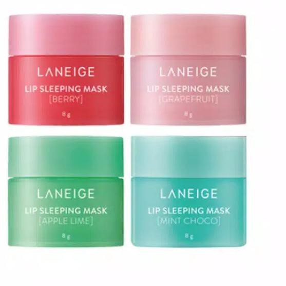 Laneige (Hàng Mới Về) Mặt Nạ Ngủ Cho Môi 3gr Laneige 8gr Thành Phần Bưởi Và Bạc Hà Cao Cấp