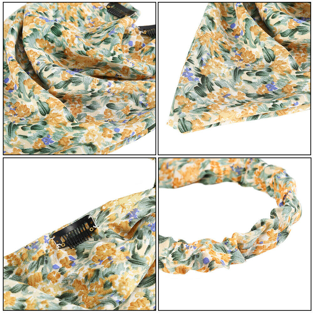 Băng đô Haimeikang in họa tiết hoa thời trang đa năng dành cho nữ