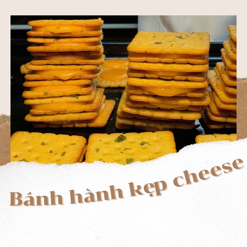 1KG bánh hành kẹp phô mai thơm giòn | Cheesy 🧀 | Bánh ăn vặt ngon |