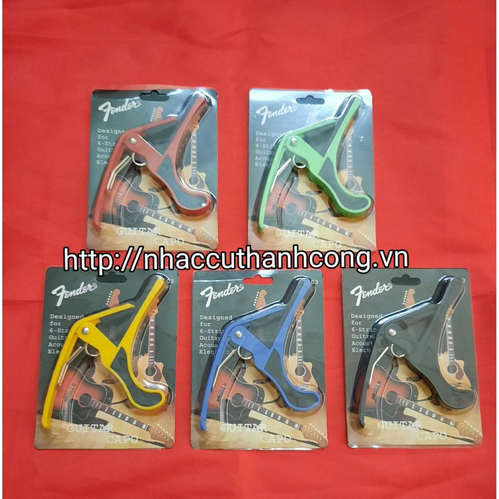 Capo guitar fender N01, Capo đàn guitar| NHẠC CỤ THÀNH CÔNG