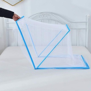 SẴN HÀNG ( CỠ LỚN 160 * 190 ) Màn gập siêu to rộng chụp chữ nhật gấp gọn kiểu mới tiện lợi dễ sử dụng cho gia đình TT