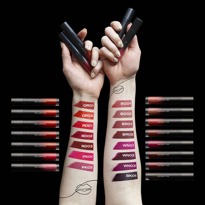 Son kem lì Shu Uemura Matte Supreme Lacquer Lipstick 5.4g (#RD01: Đỏ tươi)