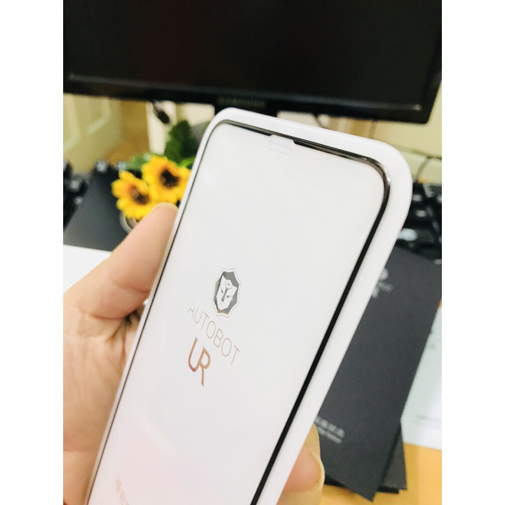 Kính cường lực Autobot chống bụi cho Iphone XS Max 0.25mm Full màn