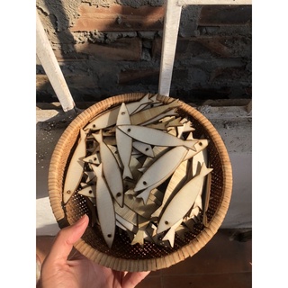 Cá gỗ decor 1,8k