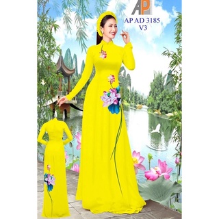 Vải áo dài hoa eo
