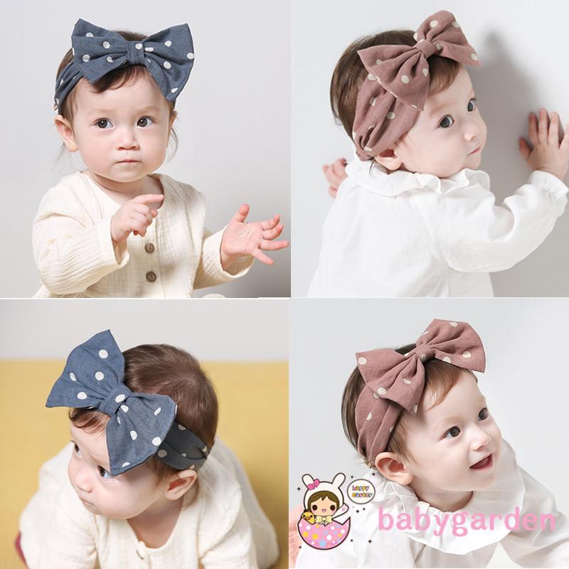 ღ♛ღCute Baby Girl Headband Bow Flower Elastic  Headwear Hair Accessories