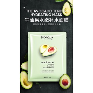 1 MIẾNG MẶT NẠ TINH CHẤT BƠ BIOAQUA