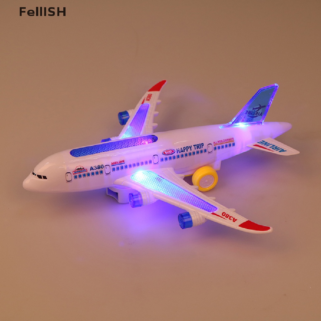 Máy Bay airbus A380 Đồ Chơi Phát Nhạc Và Đèn flash Cho Bé 439br