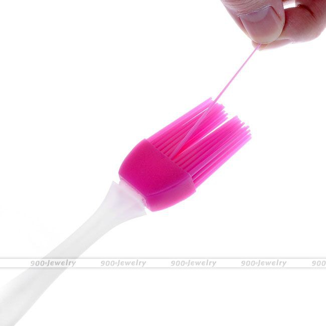 Cọ silicon chất lượng cao dùng phết gia vị và dầu ăn tiện lợi màu sắc tươi tắn