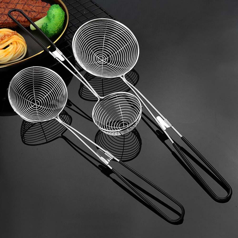 Muỗng Lọc Dầu Bằng Thép Không Gỉ Nhiều Màu Tiện Dụng Cho Nhà Bếp