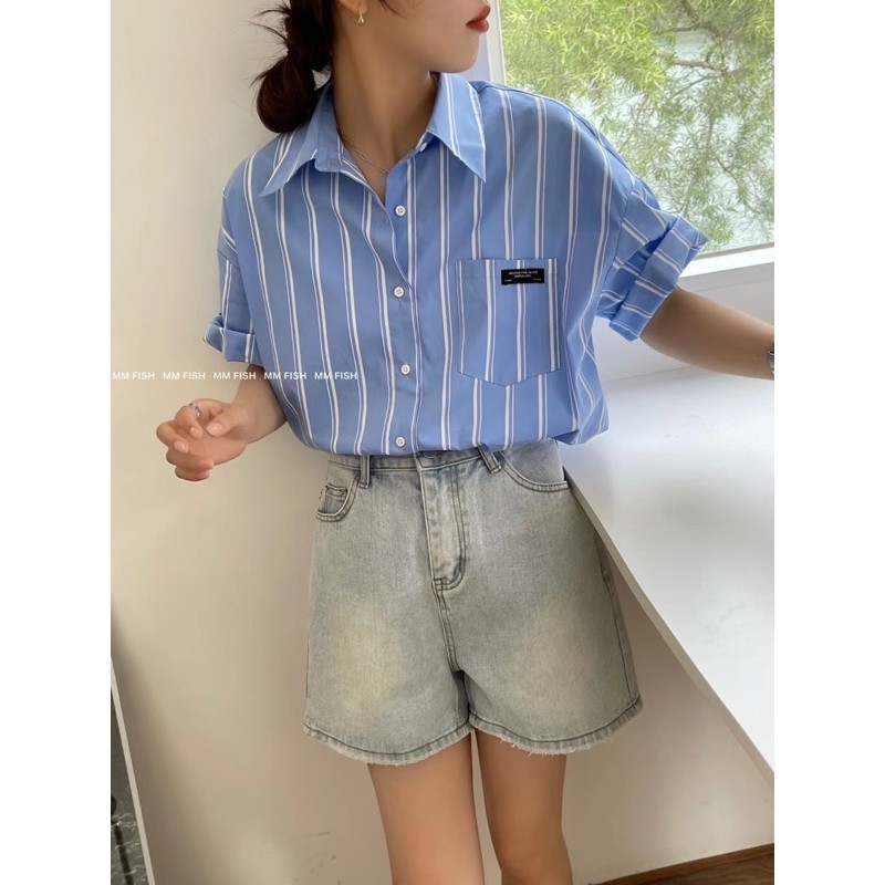 ÁO sơ mi oversize comic | BigBuy360 - bigbuy360.vn