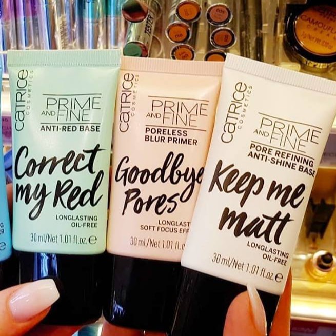 Kem Lót Kiềm Dầu, Se Lỗ Chân Lông Catrice Prime And Fine Base Keep Me Matt 30ml | BigBuy360 - bigbuy360.vn