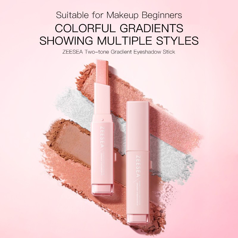 Thỏi phấn mắt ZEESEA mịn màu nhũ kim tuyến kép siêu mịn thuận tiện  | BigBuy360 - bigbuy360.vn