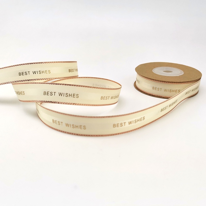 Cuộn dây ruy băng gói quà thủ công tiện lợi dài 10 thước rộng 15mm