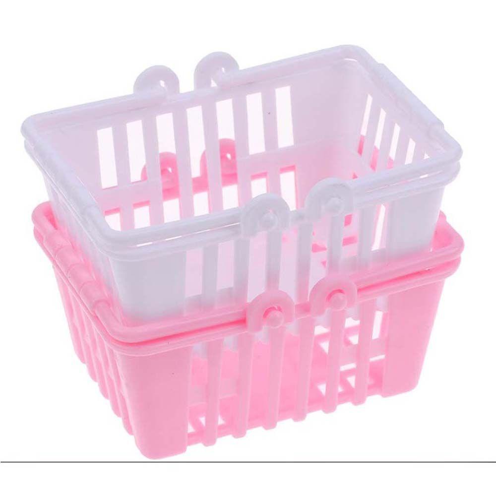 Giỏ Mua Sắm Đồ Chơi Mini Trang Trí Nhà Búp Bê