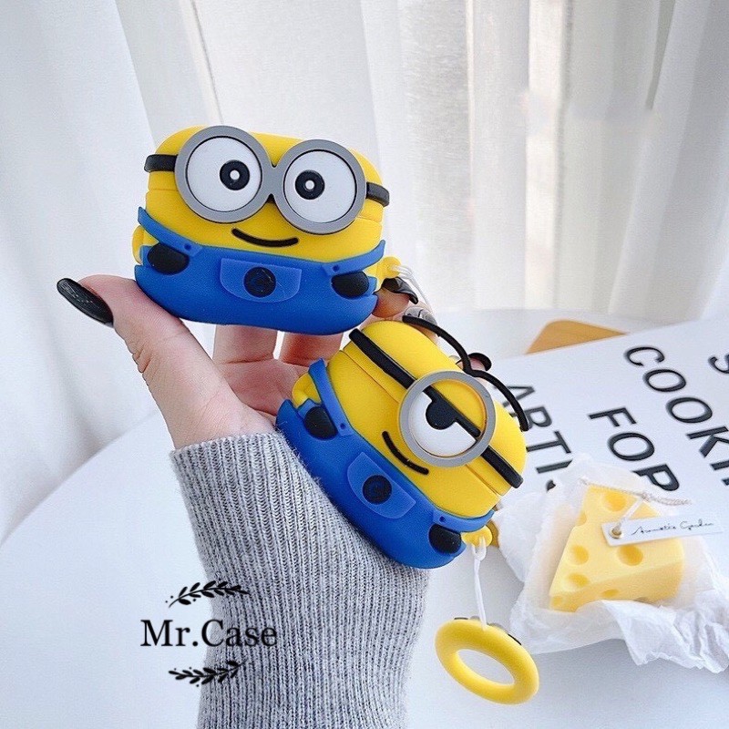 Case Airpods 1/2 Pro Vỏ Ốp Đựng Tai Nghe Minion Siêu Cưng