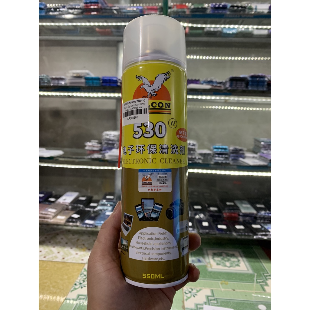 Nước tẩy keo màn hình loại sịn Falcon 530 / 550ml