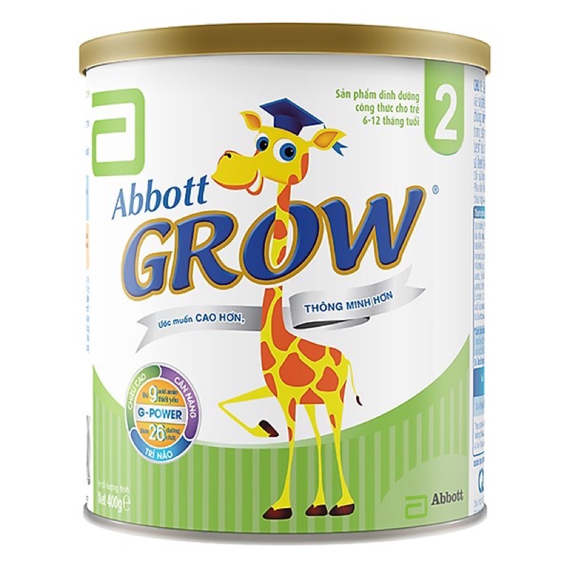 Sữa Bột Abbott Grow 2  (400g)