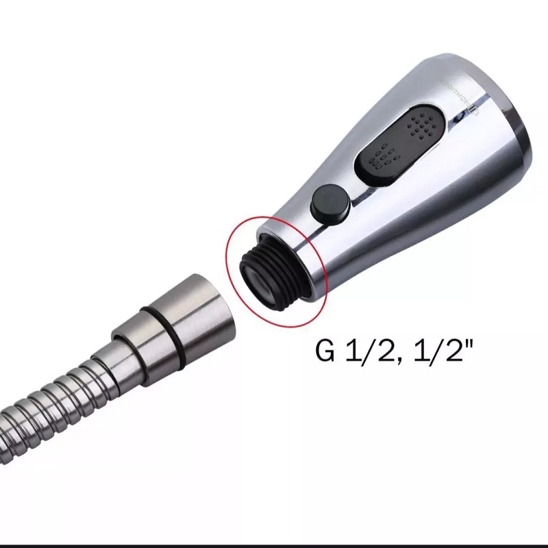 LOA VÒI , ĐẦU VÒI RỬA CHÉN BÁT RÚT DÂY. Dùng được 2 chế độ nước nóng lạnh