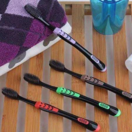 Combo sỉ 4 Bàn Chải Đánh Răng Nano than tre Hàn Quốc Thông Minh