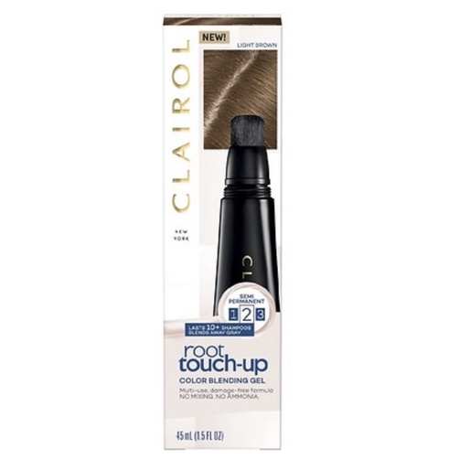 Clairol - Phủ Tóc Dạng Gel Clairol Root Touch - Up Color Blending Gel 45ml màu nâu nhạt và nâu đậm