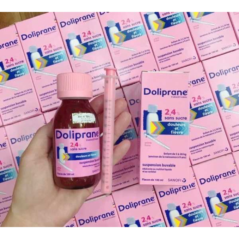 SIRO_HẠ_SỐT Doli Prane Pháp 100ML