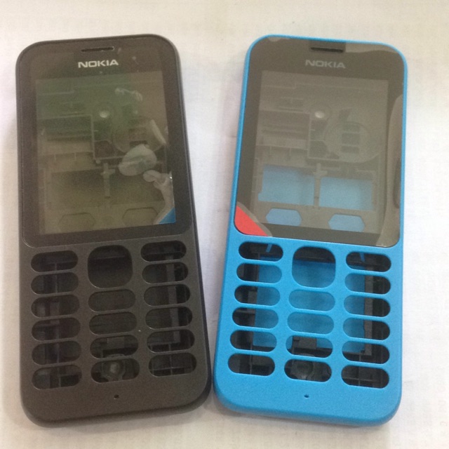 Vỏ nokia 215 có xương và mặt trước nắp sau, phím.