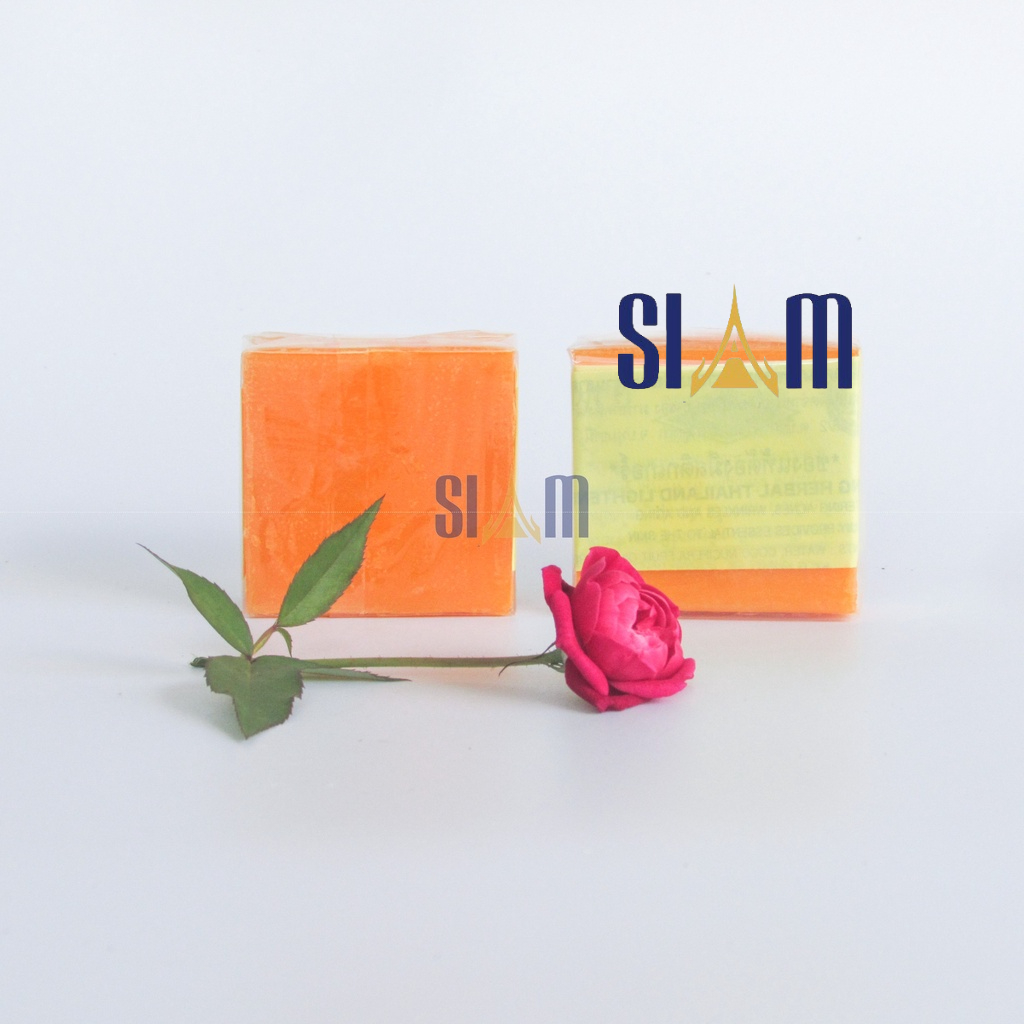 Xà Bông / Xà Phòng Rice Milk Soap Cam Nghệ Thái Lan
