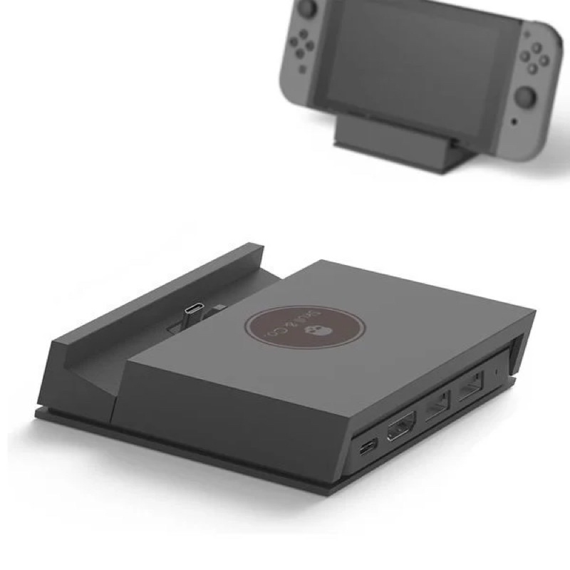 DOCK MINI SKULL &amp; CO JUMPGATE CHO NINTENDO SWITCH LIKENEW