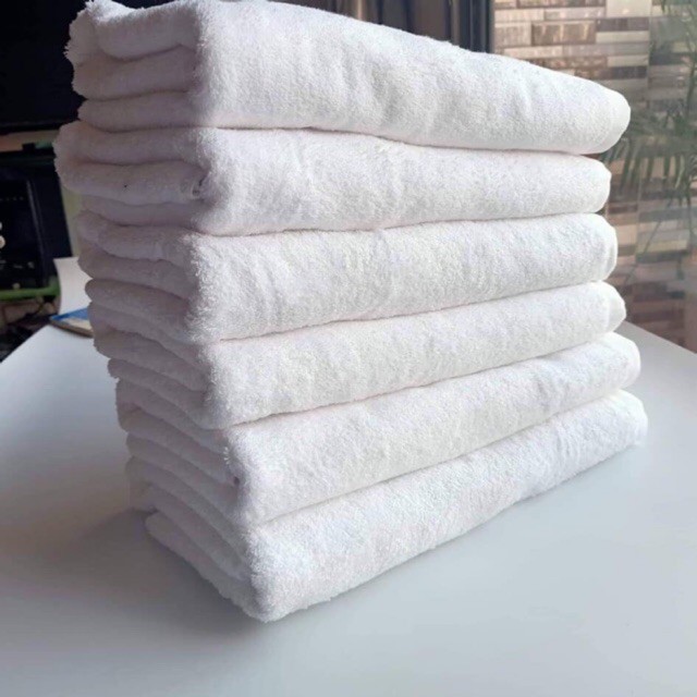 Khăn tắm khách sạn 100% cotton tự nhiên, 70x140cm nặng 400g