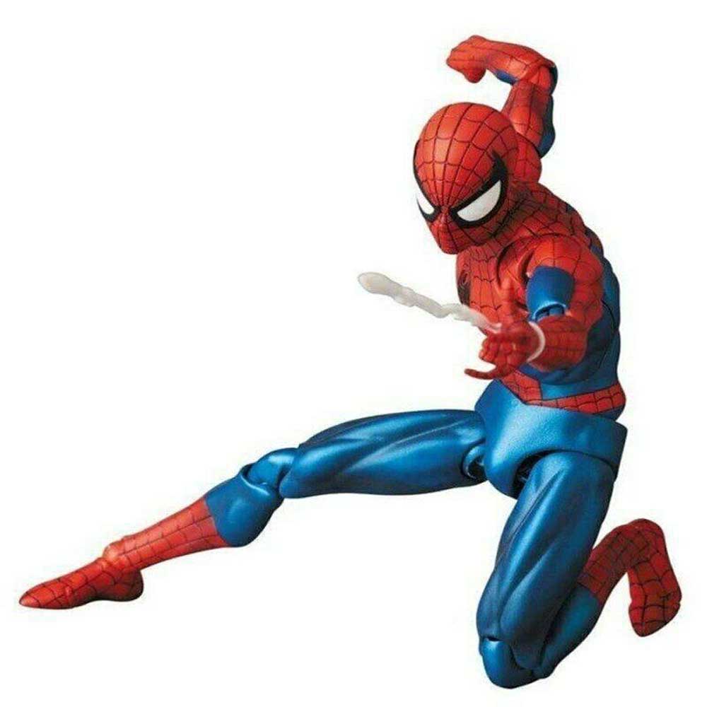 Mô hình nhân vật người nhện Marvel Mafex 075 16cm có khớp cử động độc đáo