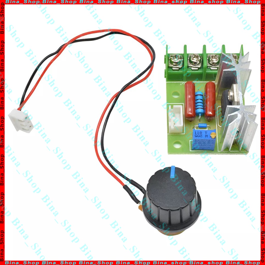 Mạch điều chỉnh điện áp AC 220V, điều tốc động cơ, chỉnh độ sáng đèn 220V