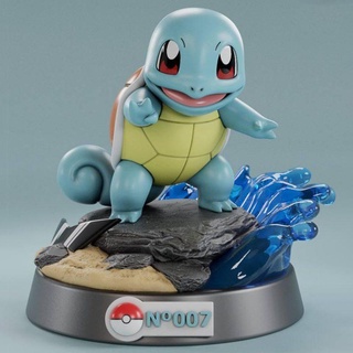 Mô Hình Charmander Bulbasaur Squirtle Pokemon  Bằng Chất Liệu Nhựa Resin - Cao 12 cm
