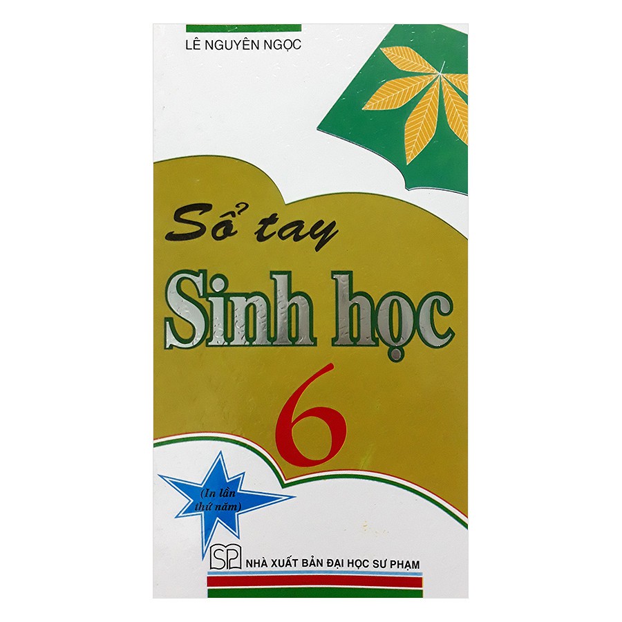 Sách - Sổ tay sinh học 6 - Bìa Mềm