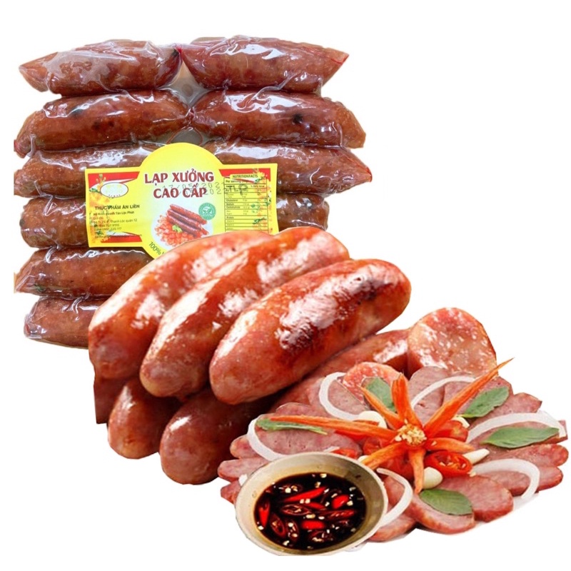 500G LẠP XƯỞNG HEO TƯƠI LOẠI NGON TÂN LỘC PHÁT