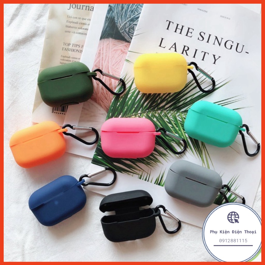 10 màu thời trang Case airpod pro ( Airpods 3 )  Vỏ Bao silicon dẻo đựng tai nghe không dây siêu đẹp ⚡Phụ Kiện Đ