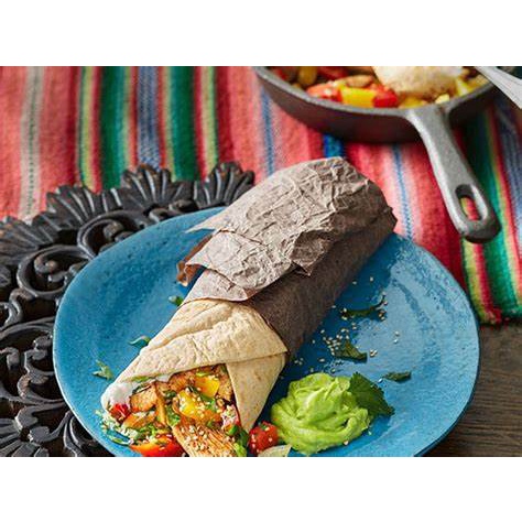Vỏ Bánh Tortilla hạt lanh Weizen Tortillas mit leinsamen Rewe 6 miếng 432g