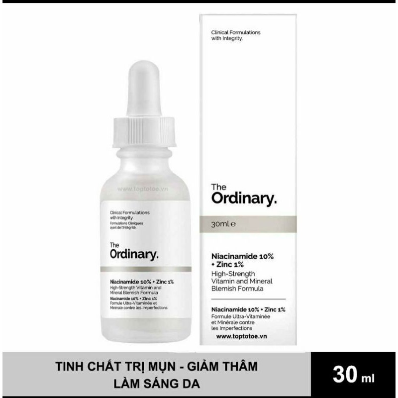 [MIỄN SHIP 0Đ] Tinh chất Niacinamide 10% + Zinc 1% - The Ordinary [MIỄN SHIP 0Đ] | BigBuy360 - bigbuy360.vn